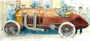 Fiat S76 The beast of Turin