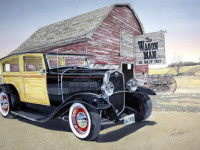 New Watercolor Painting by Roger Lusty