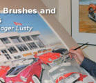 Watercolors, Brushes and Commissions - Roger Lusty